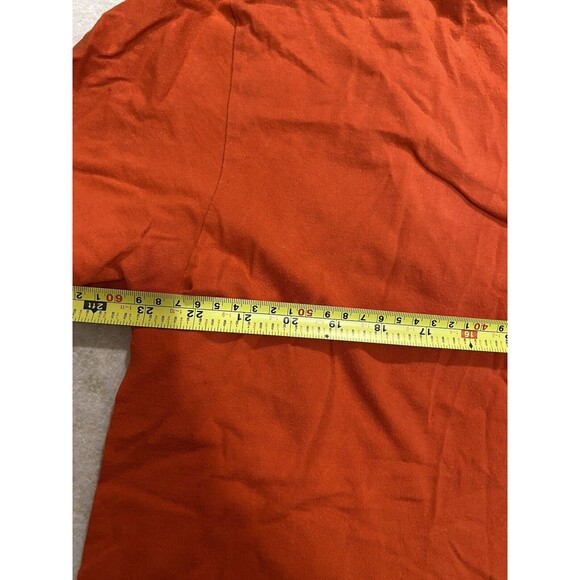 Polo Ralph Lauren * Orange Short Slv T Shirt * Green Horse * Size L - Picture 4 of 6
